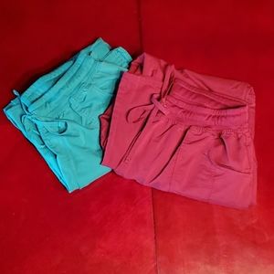 Set of 2 scrub pants Lg